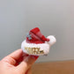 Beau - Christmas Glitter Hat and Bow Hair Accessories