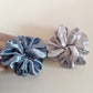 Gifty - Elegant Satin Crinkle Scrunchie