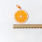 Keypus - Playful Lemon Orange Citrus Keychain