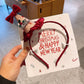 Beau - Plaid Christmas Hat Bow Hair Clip