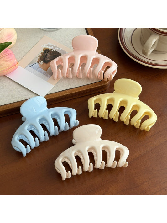 Beau - Glossy Geometric Claw Clip