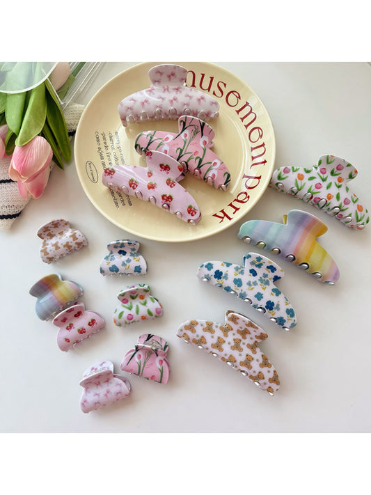Beau - Sweet Floral Claw Clip
