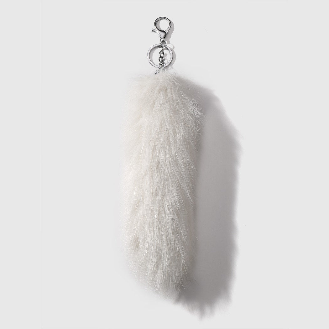 Keypus - Y2K Style Plush Tail Cute Keychain