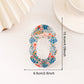 Beau - Oval Shaped Openwork Claw Clip