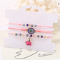 Lovra - Bohemian Beaded Flower Pendant Bracelet