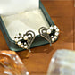 Earedge - Vintage Luxe Heart Stud Earrings