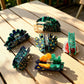 Beau - Decorative Peacock Style Acetate Claw Clip