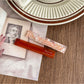 Beau - Simple Short Bar PVC Side Hair Clip Set