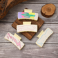 Beau - Pastel Cactus Letter Hair Claw