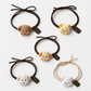Gifty - Dog Bear Charm Hair Tie