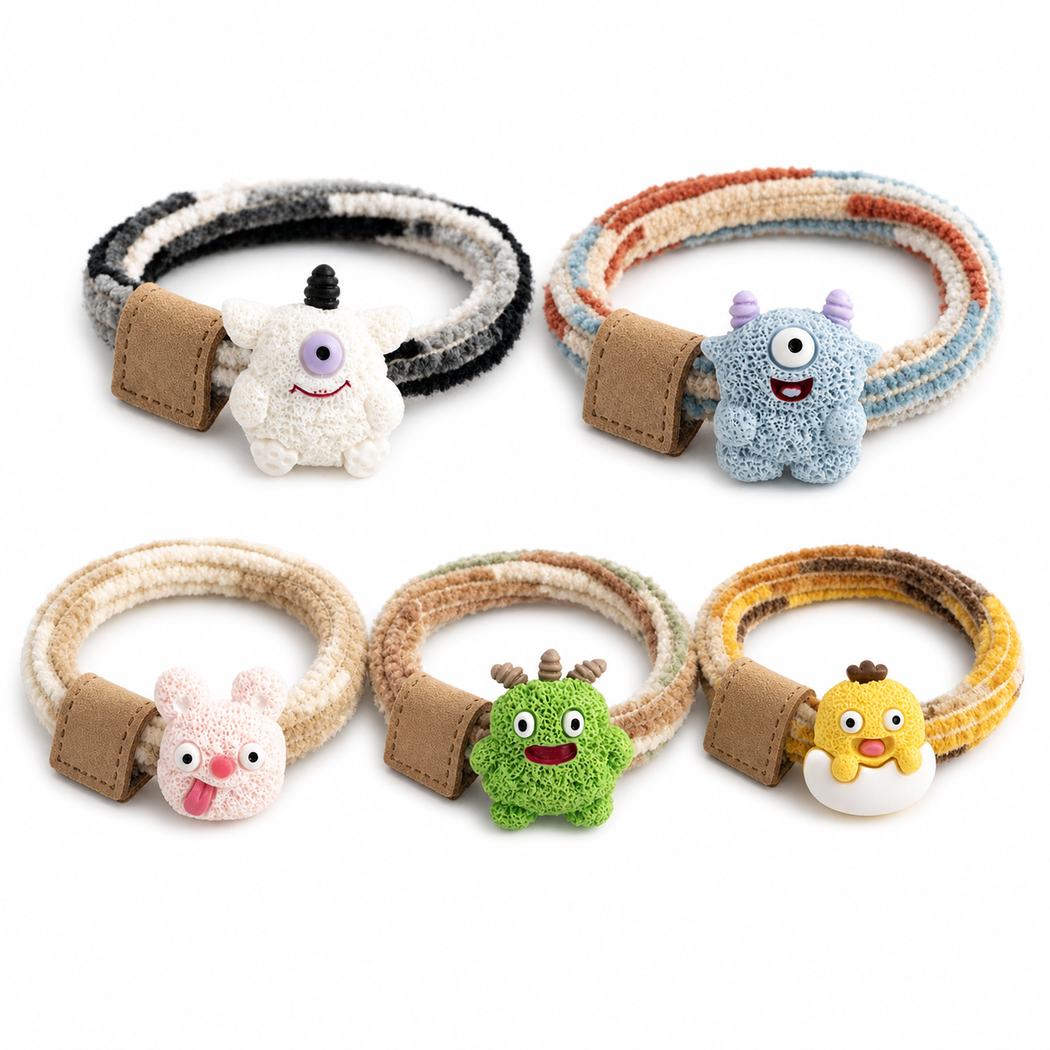 Gifty - Monster Label Hair Tie