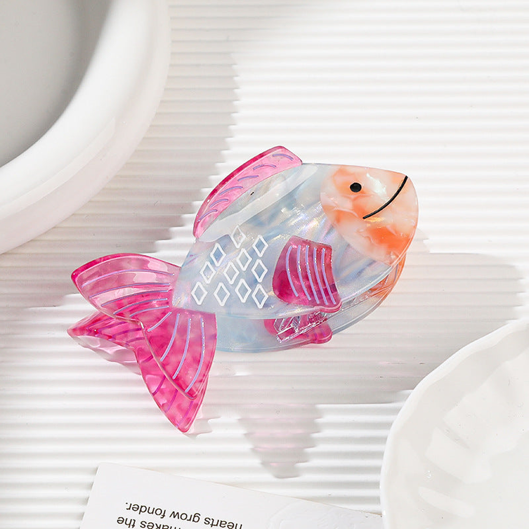 Beau - Fish-Shaped Multicolor Hair Claw