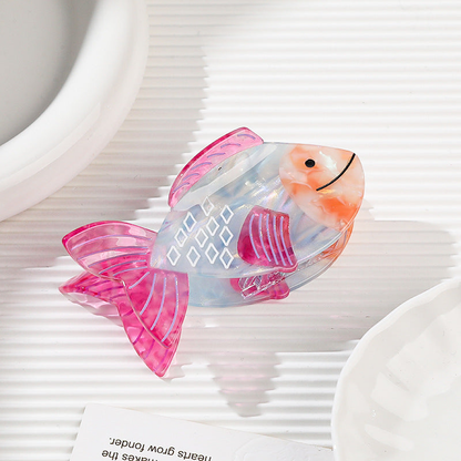 Beau - Fish-Shaped Multicolor Hair Claw