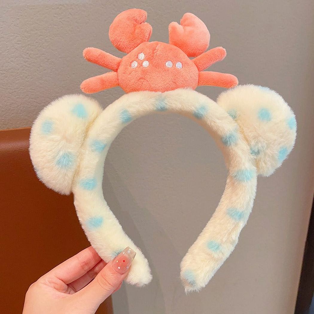 Gifty - Fuzzy Animal Fruit Headband