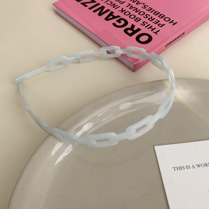 Gifty - Chain-Link Openwork Headband