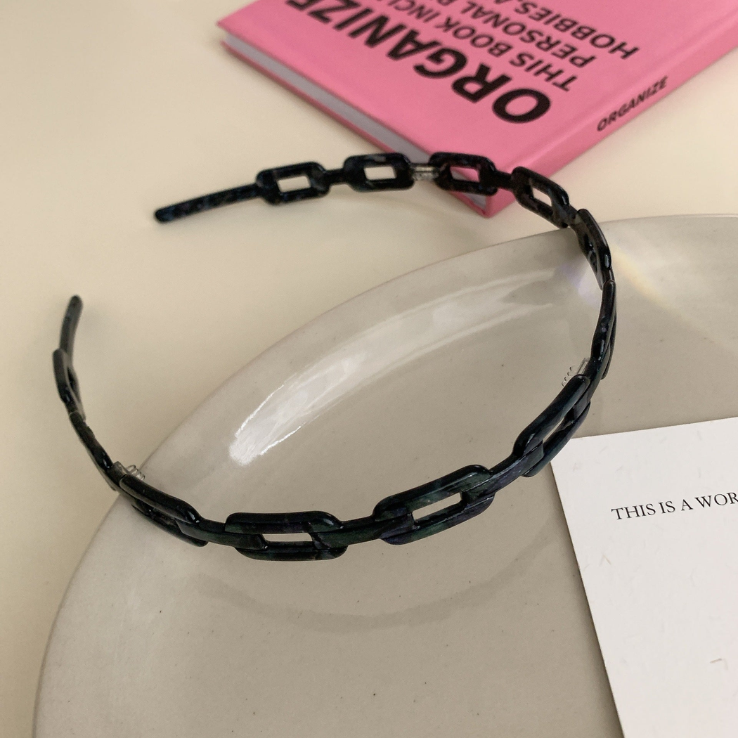 Gifty - Chain-Link Openwork Headband