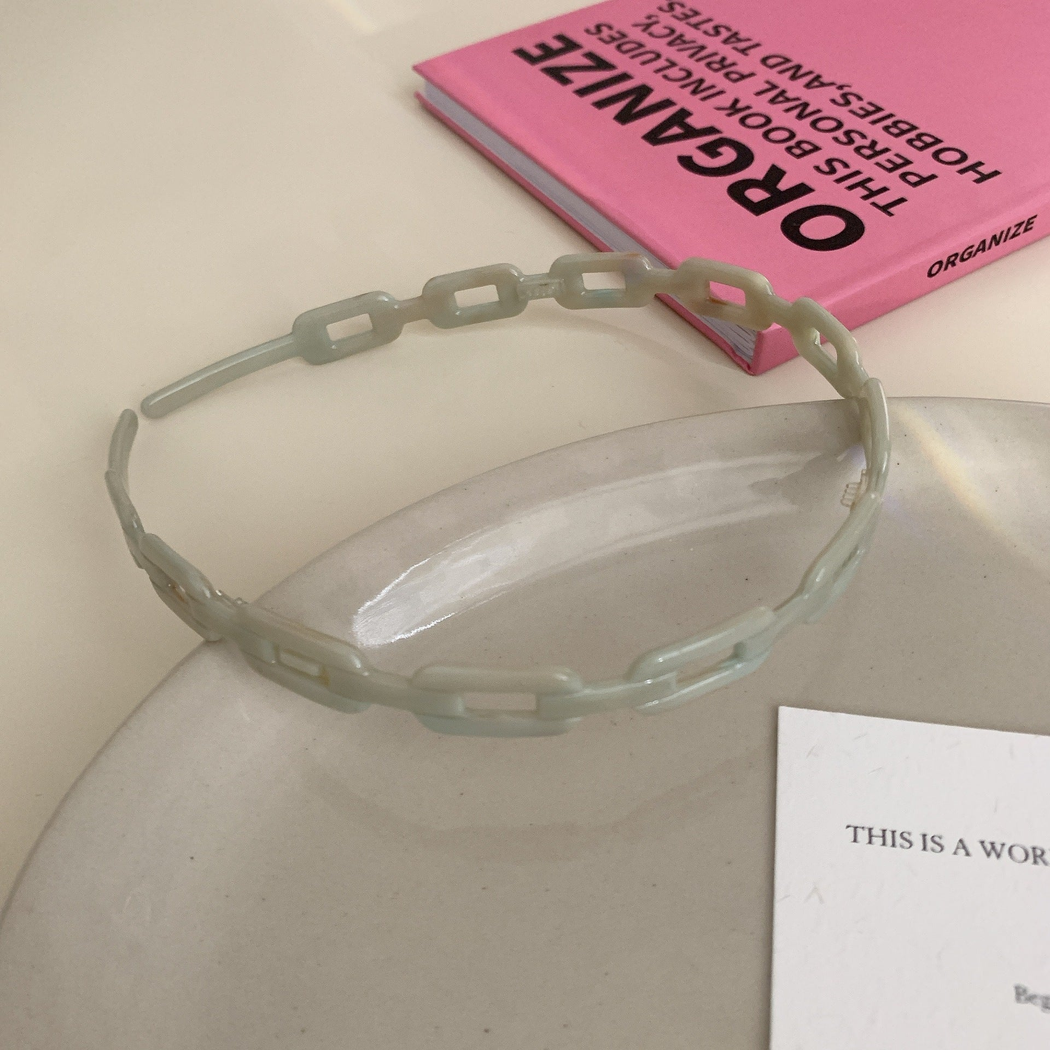 Gifty - Chain-Link Openwork Headband