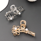 Beau - Floral-Motif Round-Accent Hair Claw