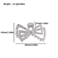 Beau - Double-Bow Openwork Hair Claw