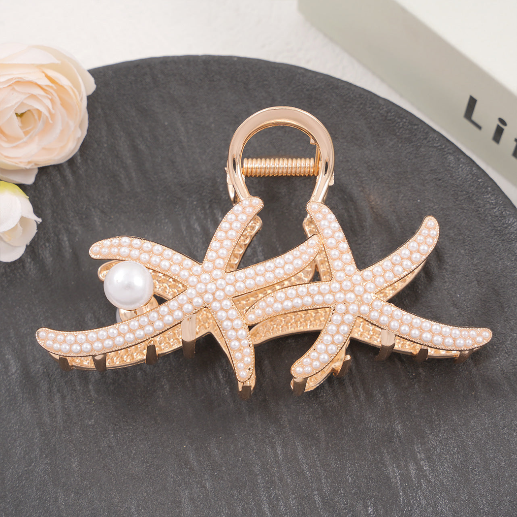 Beau - Starfish-Motif Radiating Hair Claw