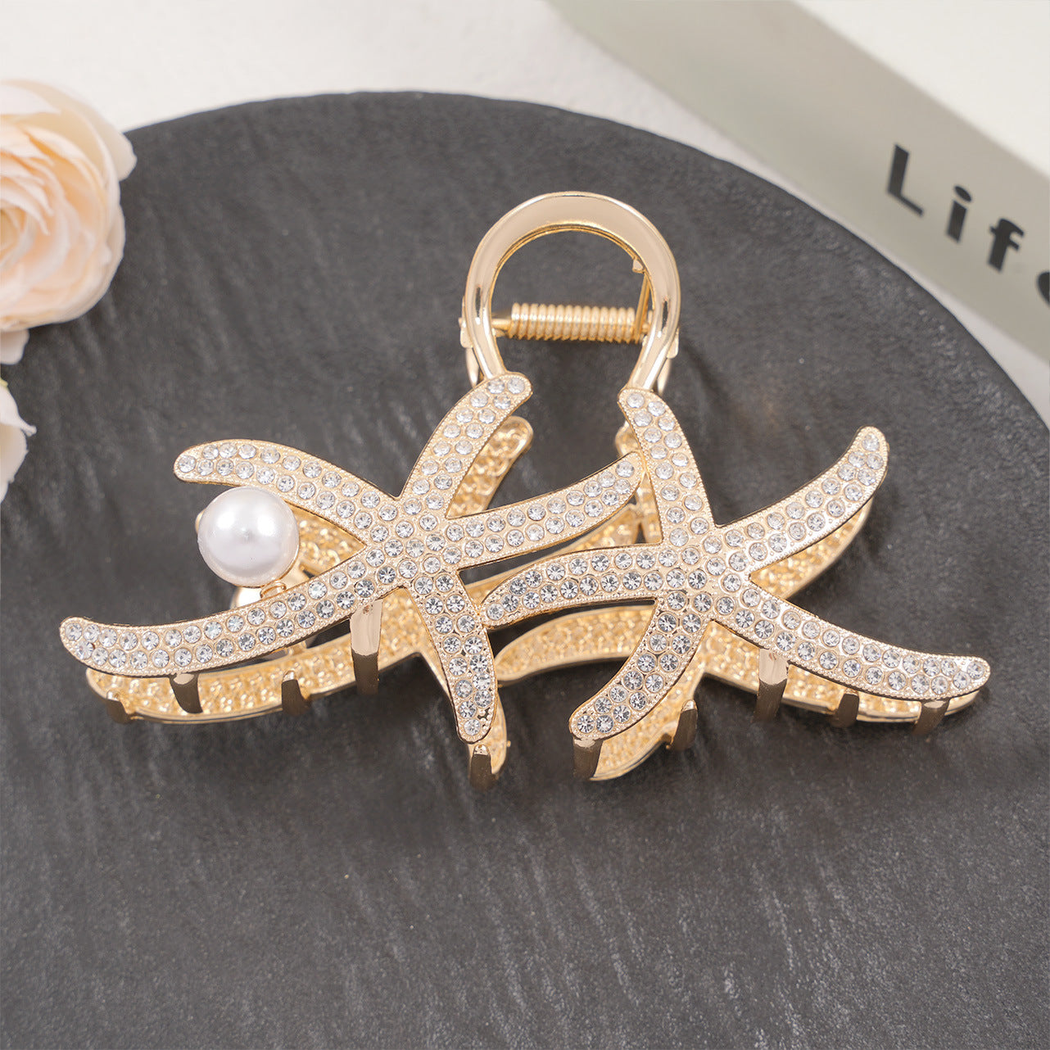 Beau - Starfish-Motif Radiating Hair Claw