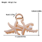 Beau - Starfish-Motif Radiating Hair Claw