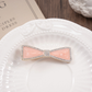 Beau - Bow-Shaped Sparkle-Detail Duckbill Hair Clip