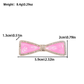 Beau - Bow-Shaped Sparkle-Detail Duckbill Hair Clip