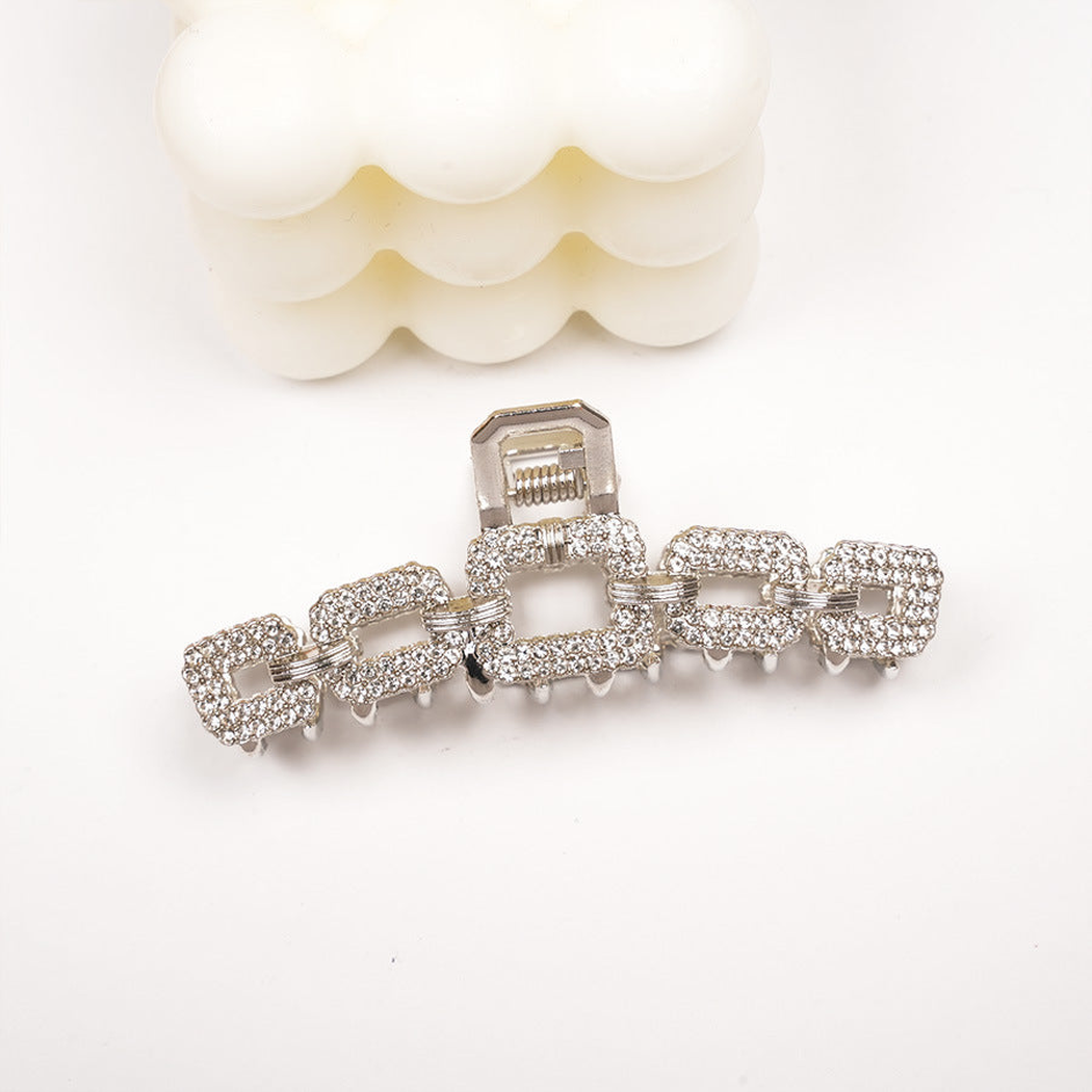 Beau - Interlocking Square Hair Claw