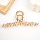Beau - Floral-Vine Loop-Frame Hair Claw