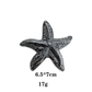Beau - Starfish-Motif Textured Spring Hair Clip