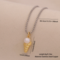 Nozari - Beaded Ocean Pendant Necklace