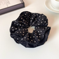 Gifty - Floral Print Layered Ruffle Scrunchie