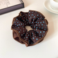 Gifty - Floral Print Layered Ruffle Scrunchie