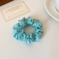 Gifty - Polka Dot Rabbit Ear and Plain Scrunchie