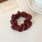 Gifty - Polka Dot Rabbit Ear and Plain Scrunchie