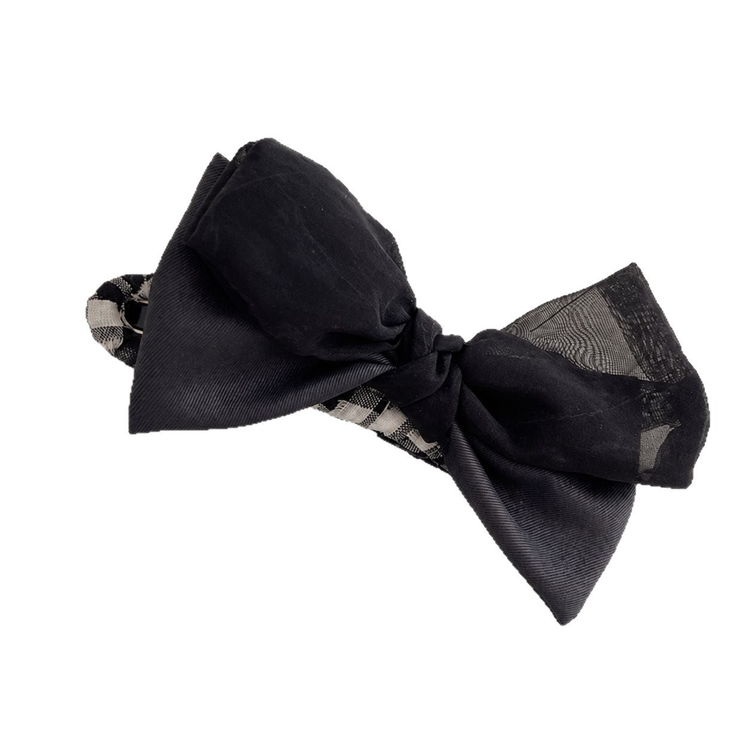 Beau - Sheer Layered Bow Hair Clip