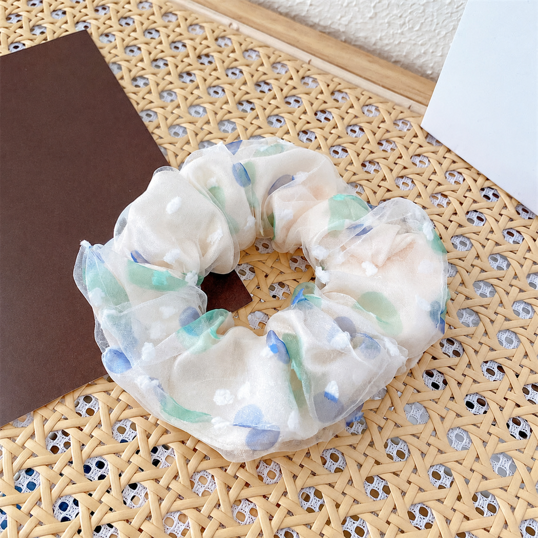 Gifty - Dotted Layered Scrunchie
