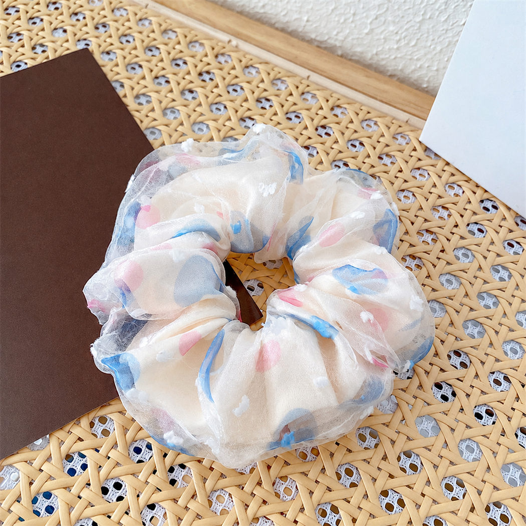 Gifty - Dotted Layered Scrunchie