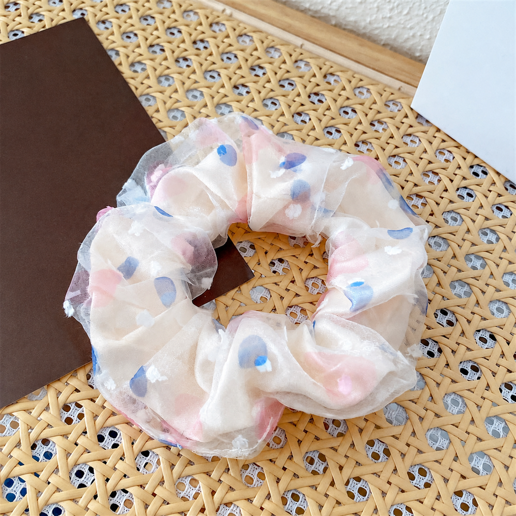 Gifty - Dotted Layered Scrunchie