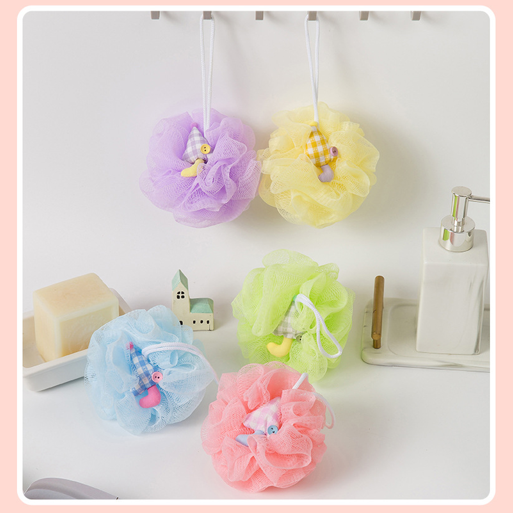 Papo - Umbrella-Shaped Pastel Bath Pouf
