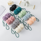 Papo - Triple-Pouf Stretch Back Scrubber