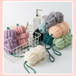 Papo - Triple-Pouf Stretch Back Scrubber