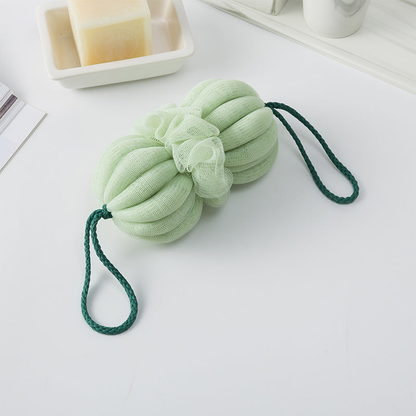 Papo - Triple-Pouf Stretch Back Scrubber