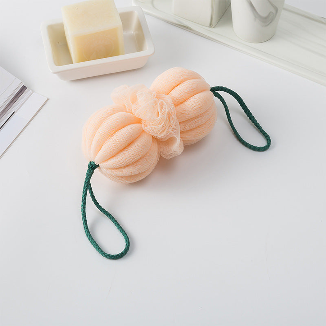 Papo - Triple-Pouf Stretch Back Scrubber