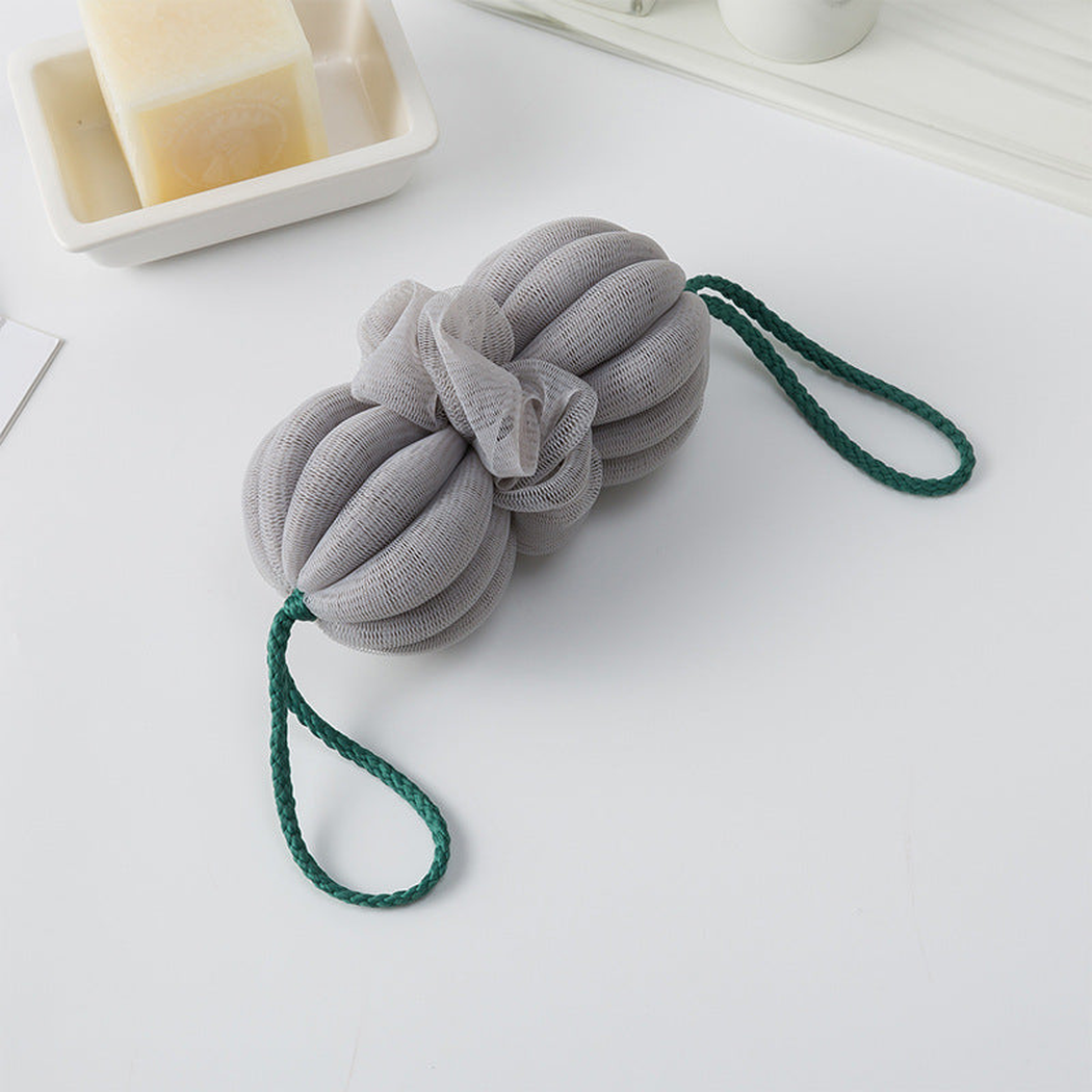 Papo - Triple-Pouf Stretch Back Scrubber