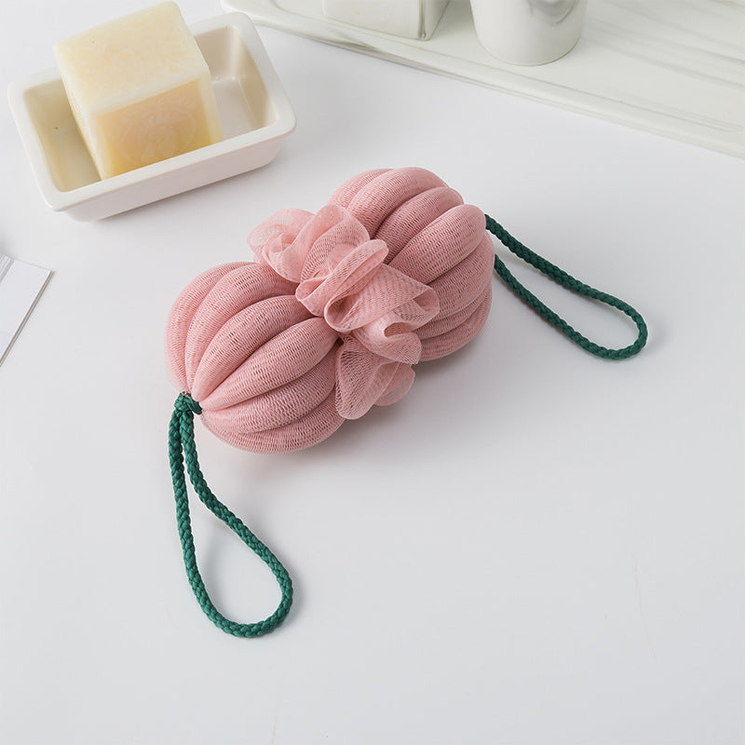 Papo - Triple-Pouf Stretch Back Scrubber