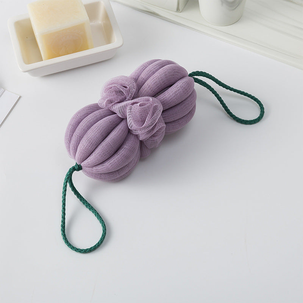 Papo - Triple-Pouf Stretch Back Scrubber