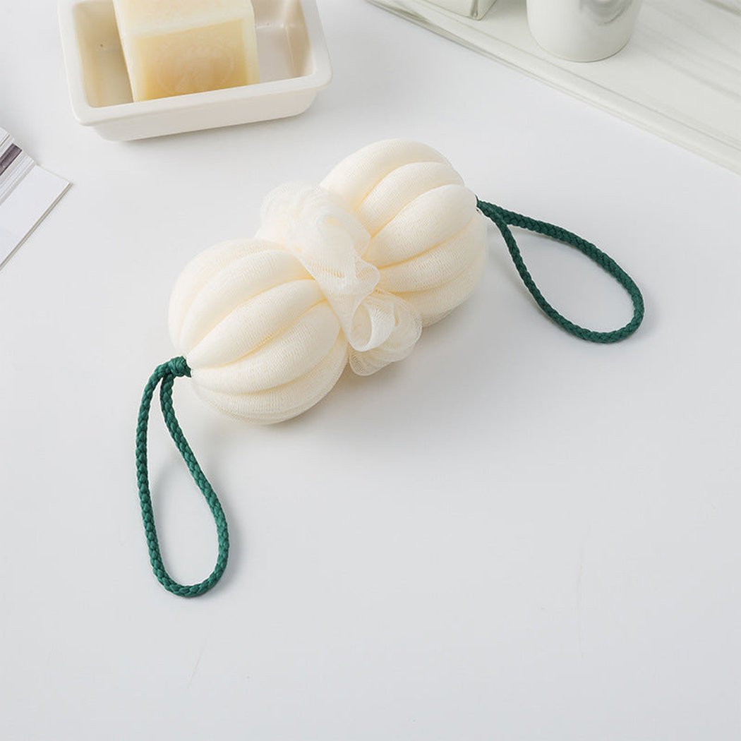 Papo - Triple-Pouf Stretch Back Scrubber