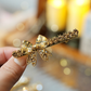 Beau - Bow-Accent Geometric Hair Clip